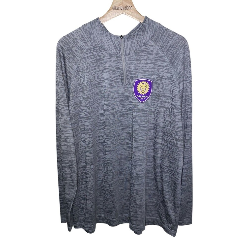 ORLANDO CITY MLS Men’s Lightweight Pullover Quarter Zip